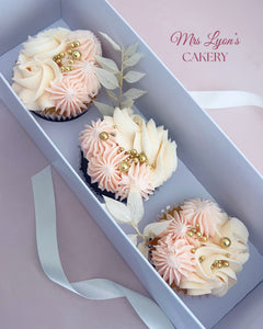 Mother's Day Cupcakes Box of 3