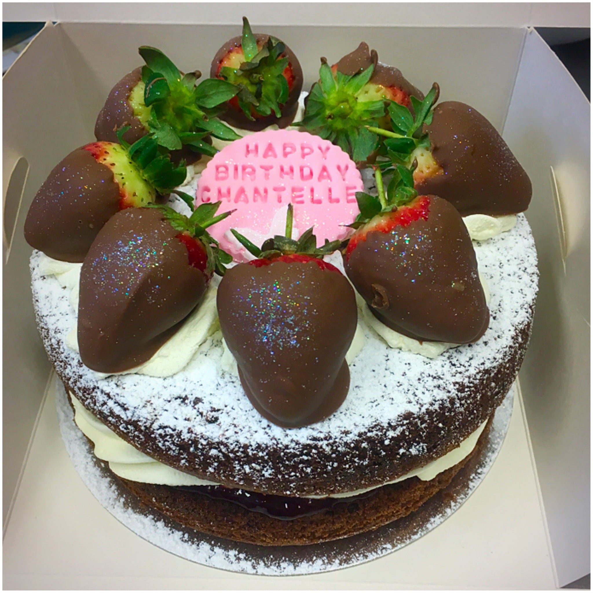 Happy #HappyBirthday #To #Me #Chantelle #Amour #Cake #Sweet #Treat #P... |  TikTok